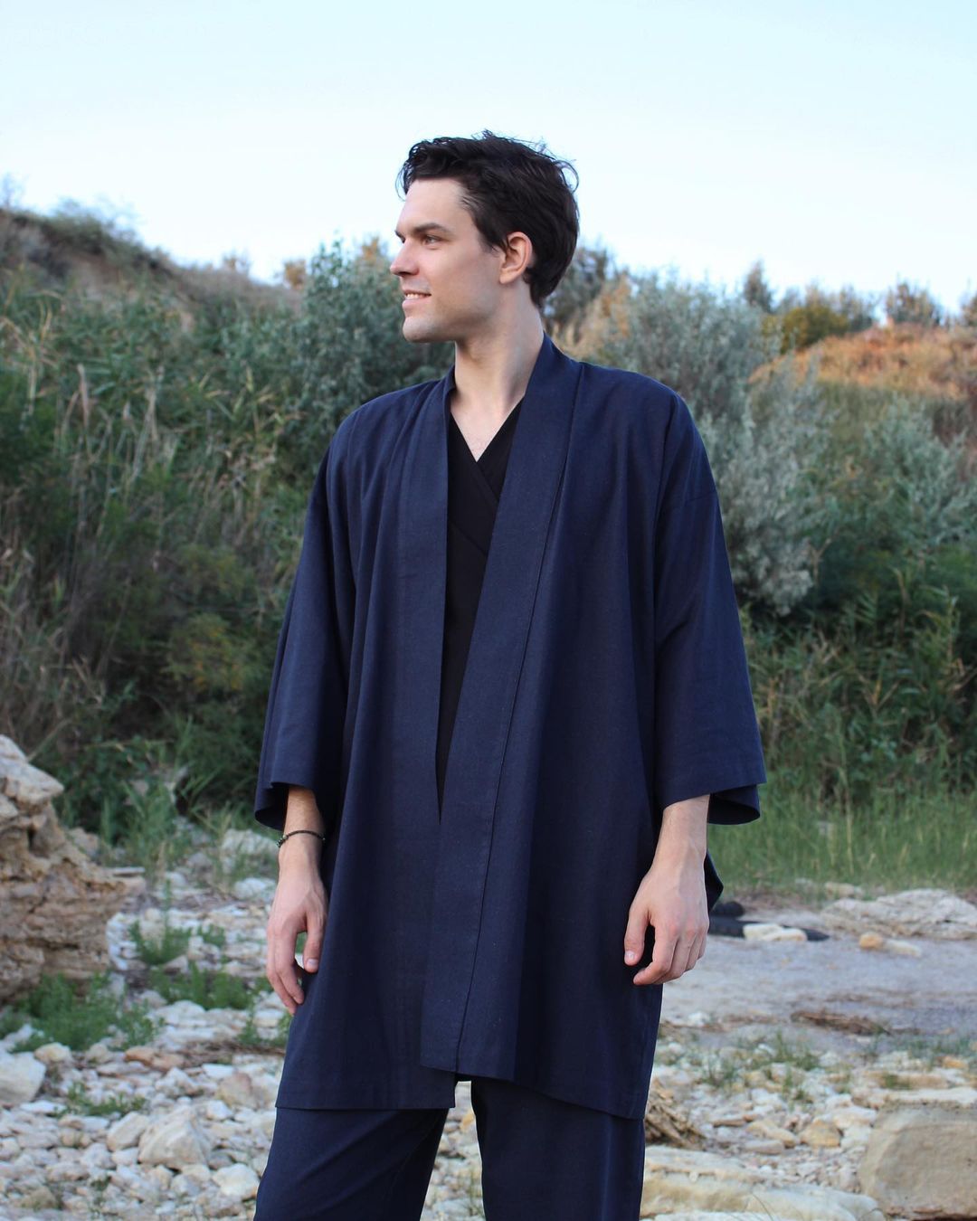 Man Kimonos - Black
