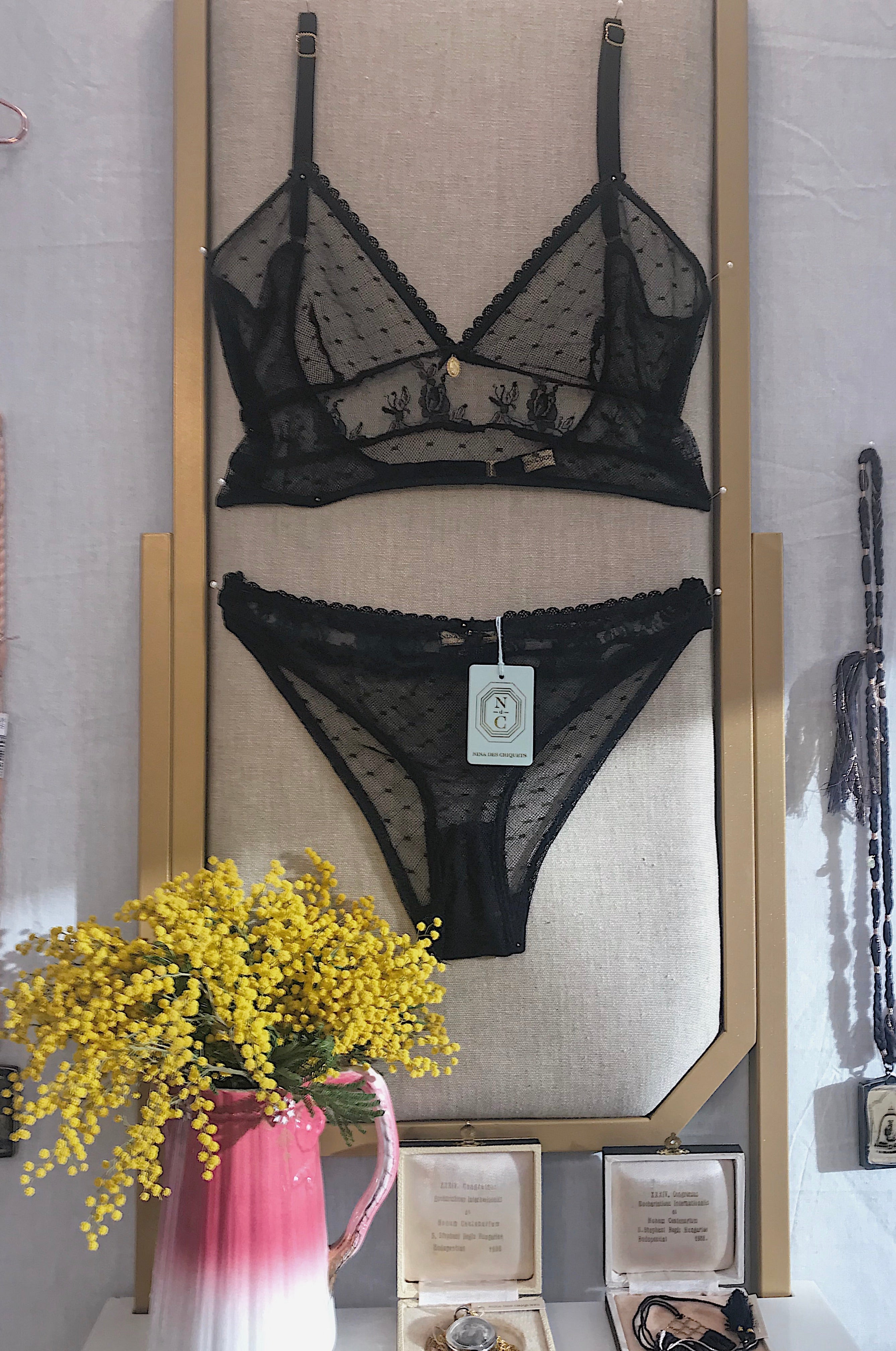 Set Lasanna Panty - Black