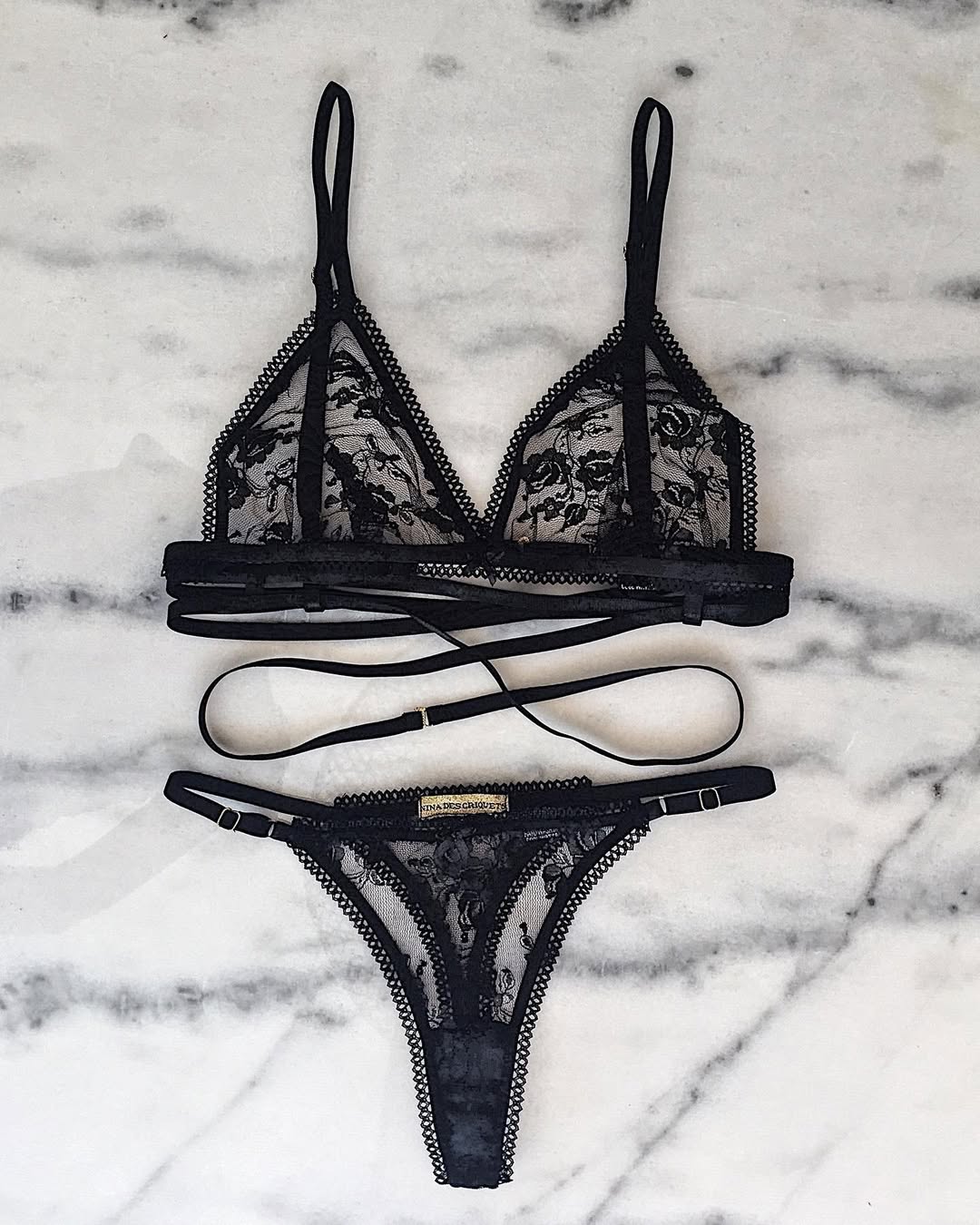 Set Capucine Panty - Black