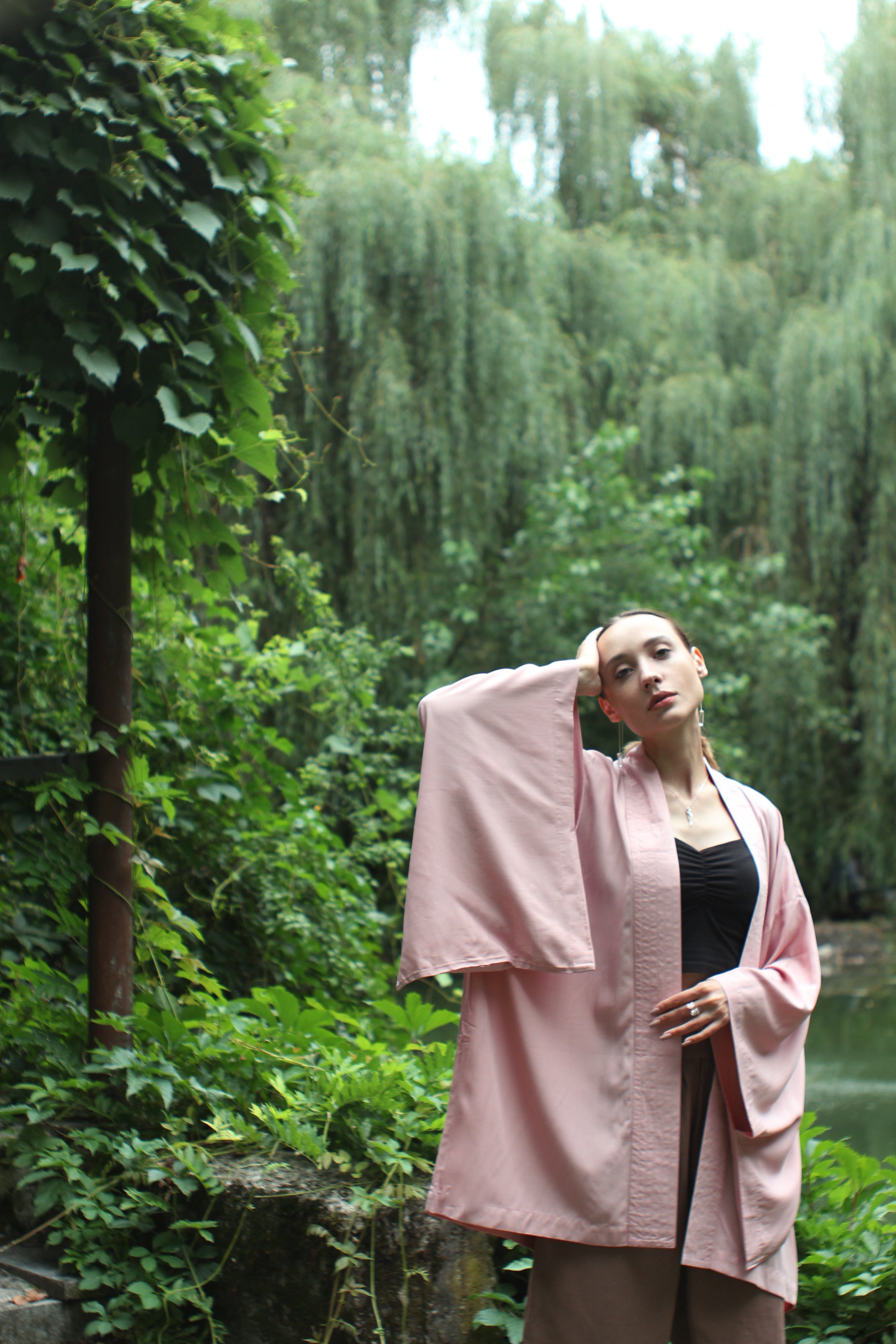 Japanese Kimono Short - Pink