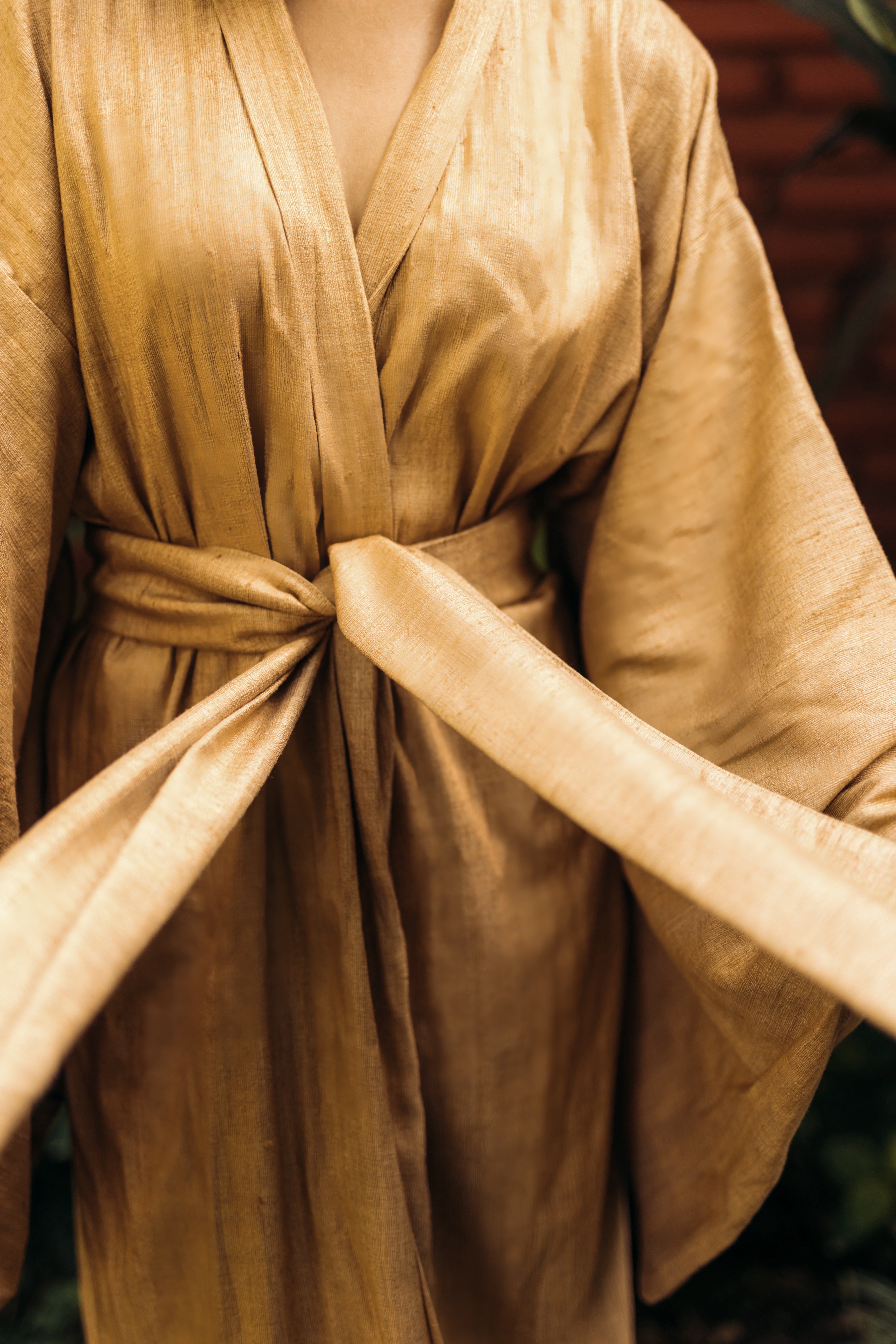 Kimono Golden Wood