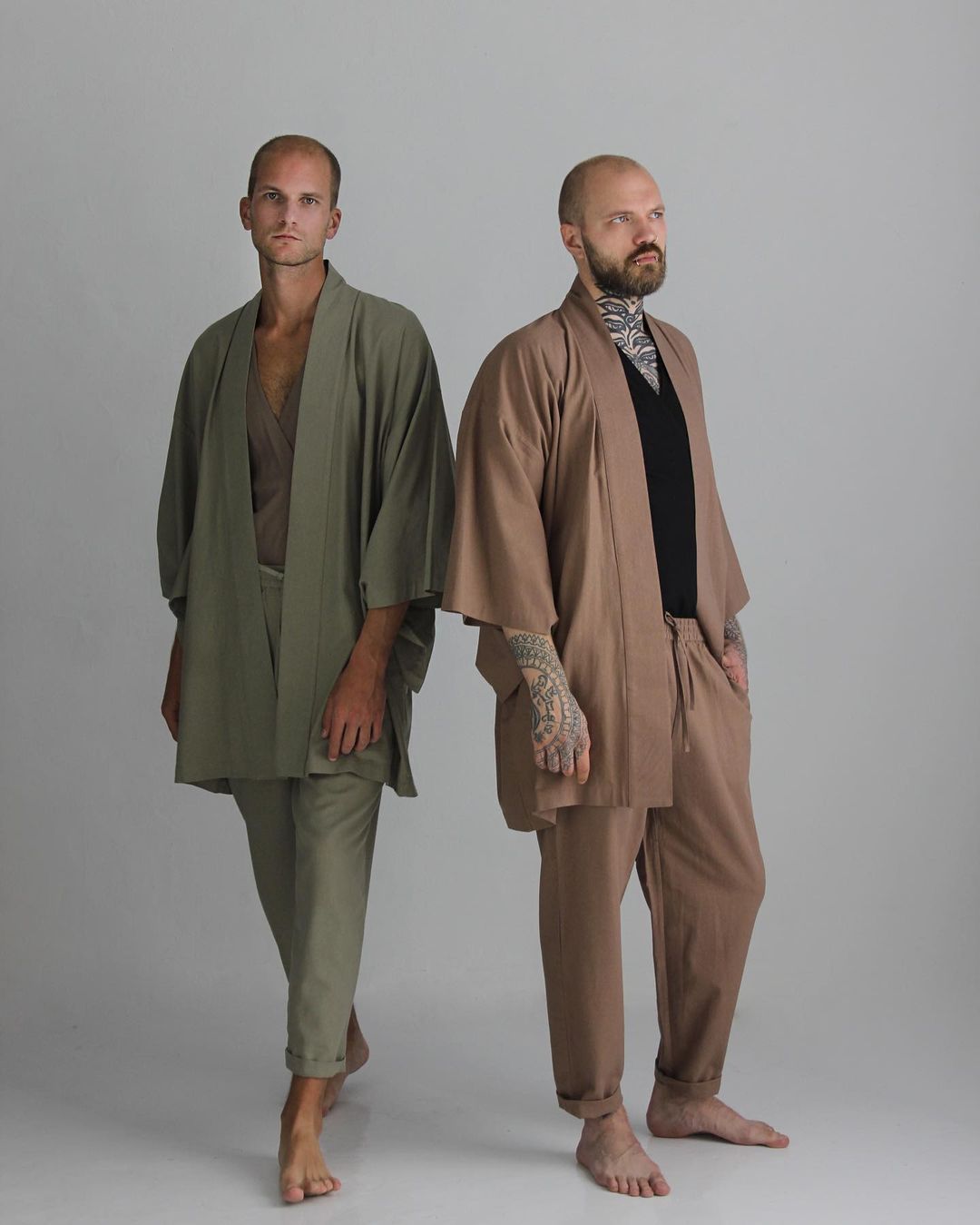 Man Kimonos - Olive