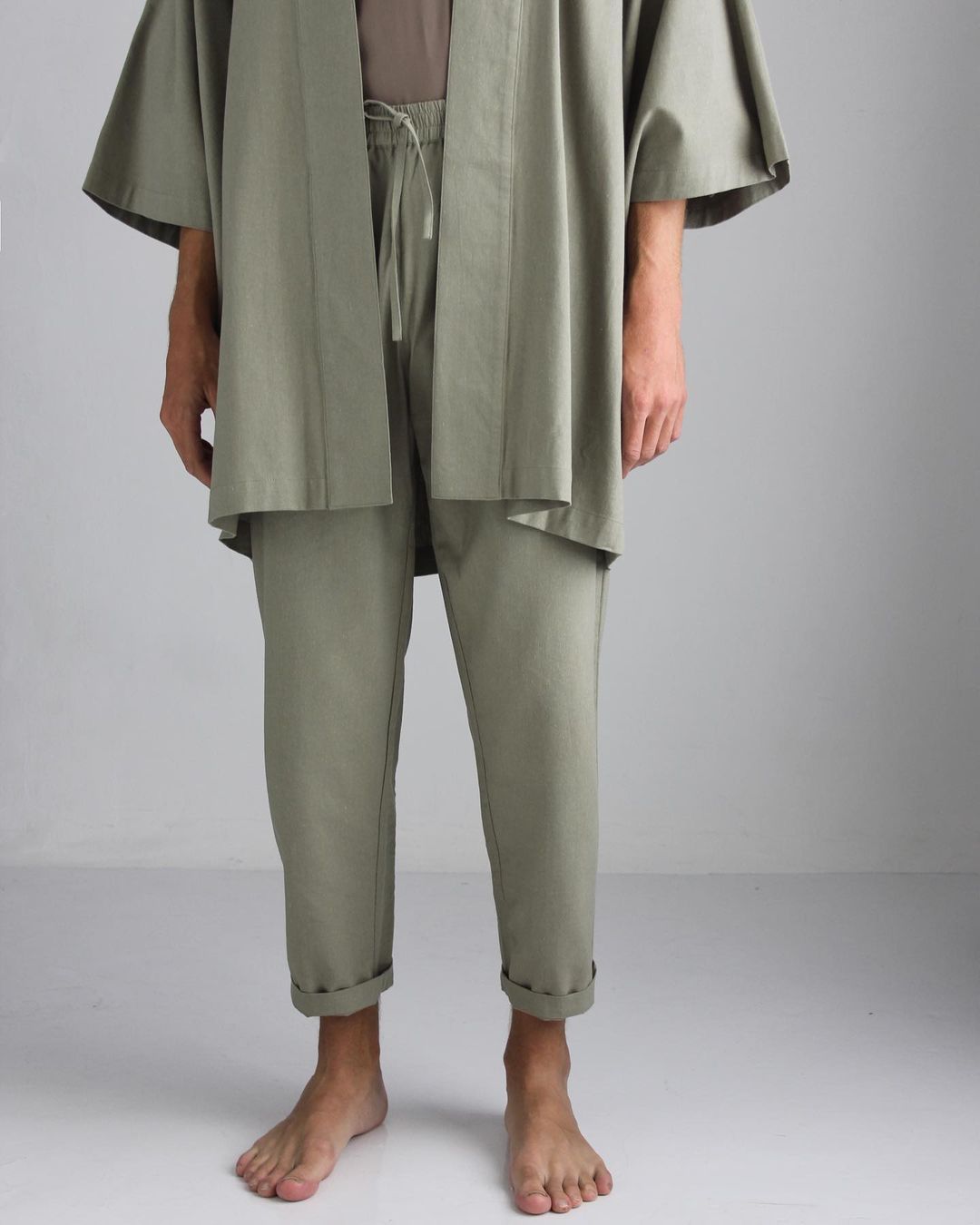 Man Kimonos - Olive