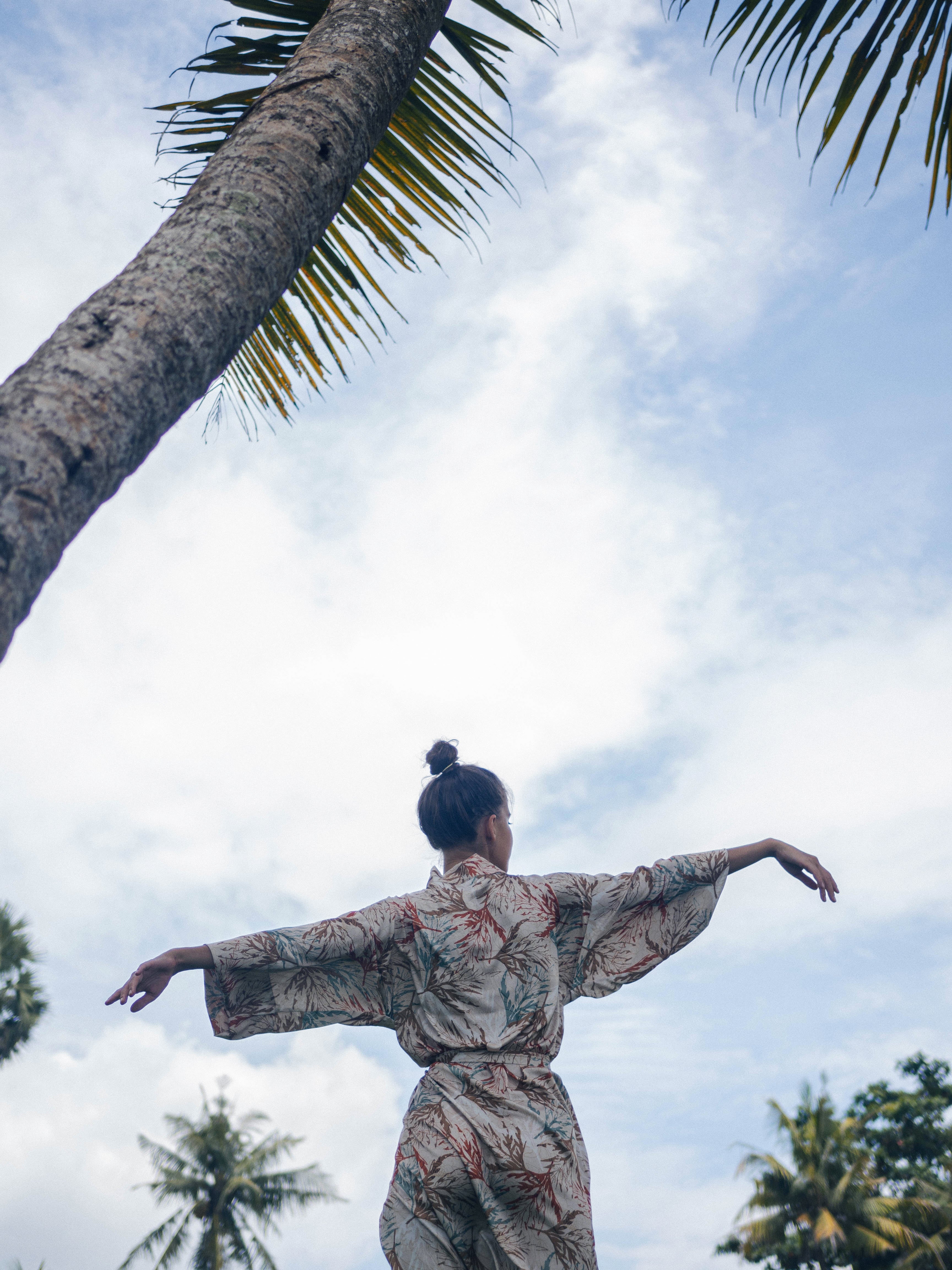 Kimono Over The Horizon Silk Pink