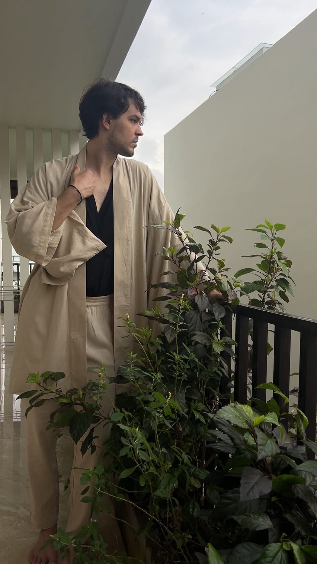 Man Kimonos - Beige