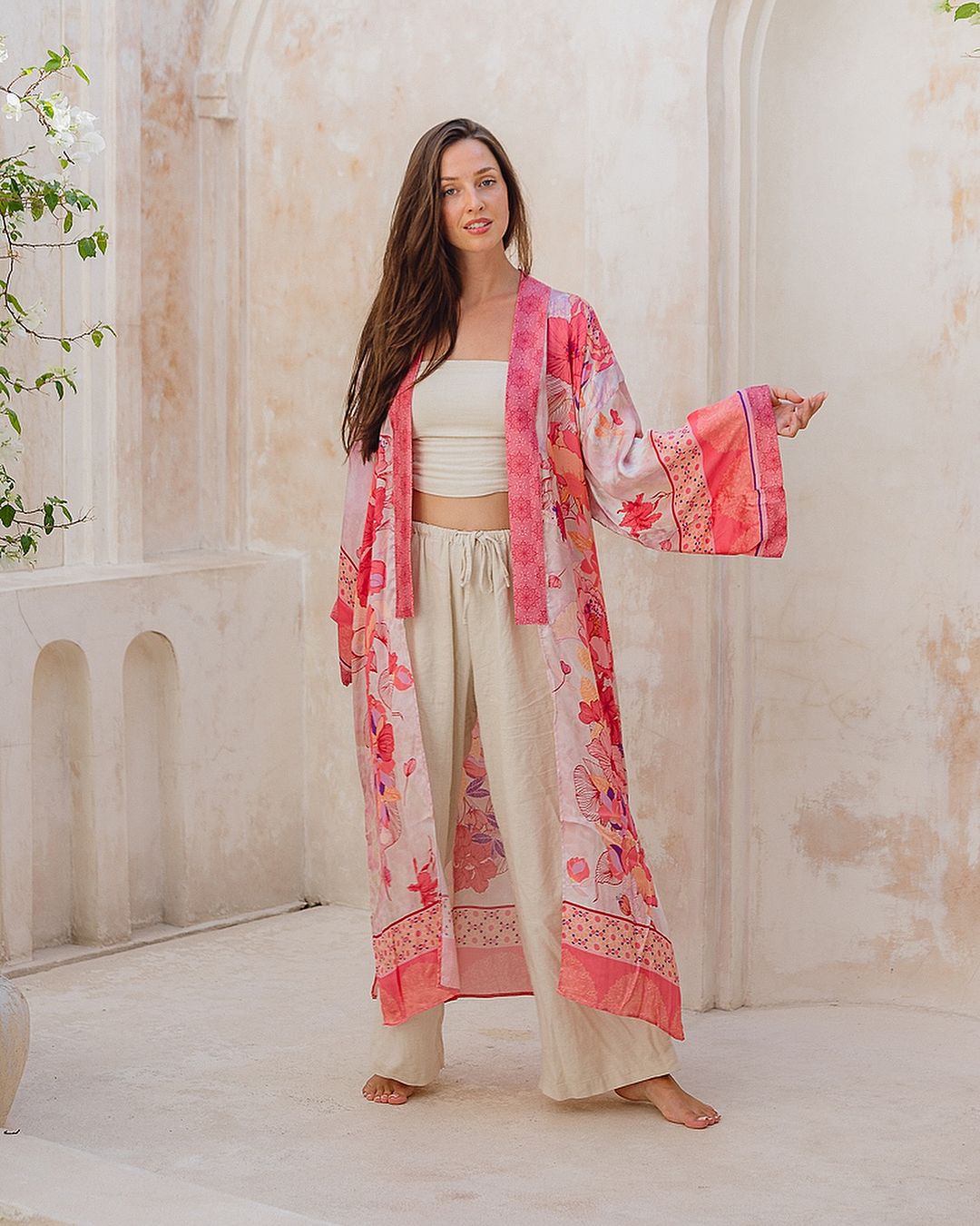 Kimono Our Odyssey - Coral