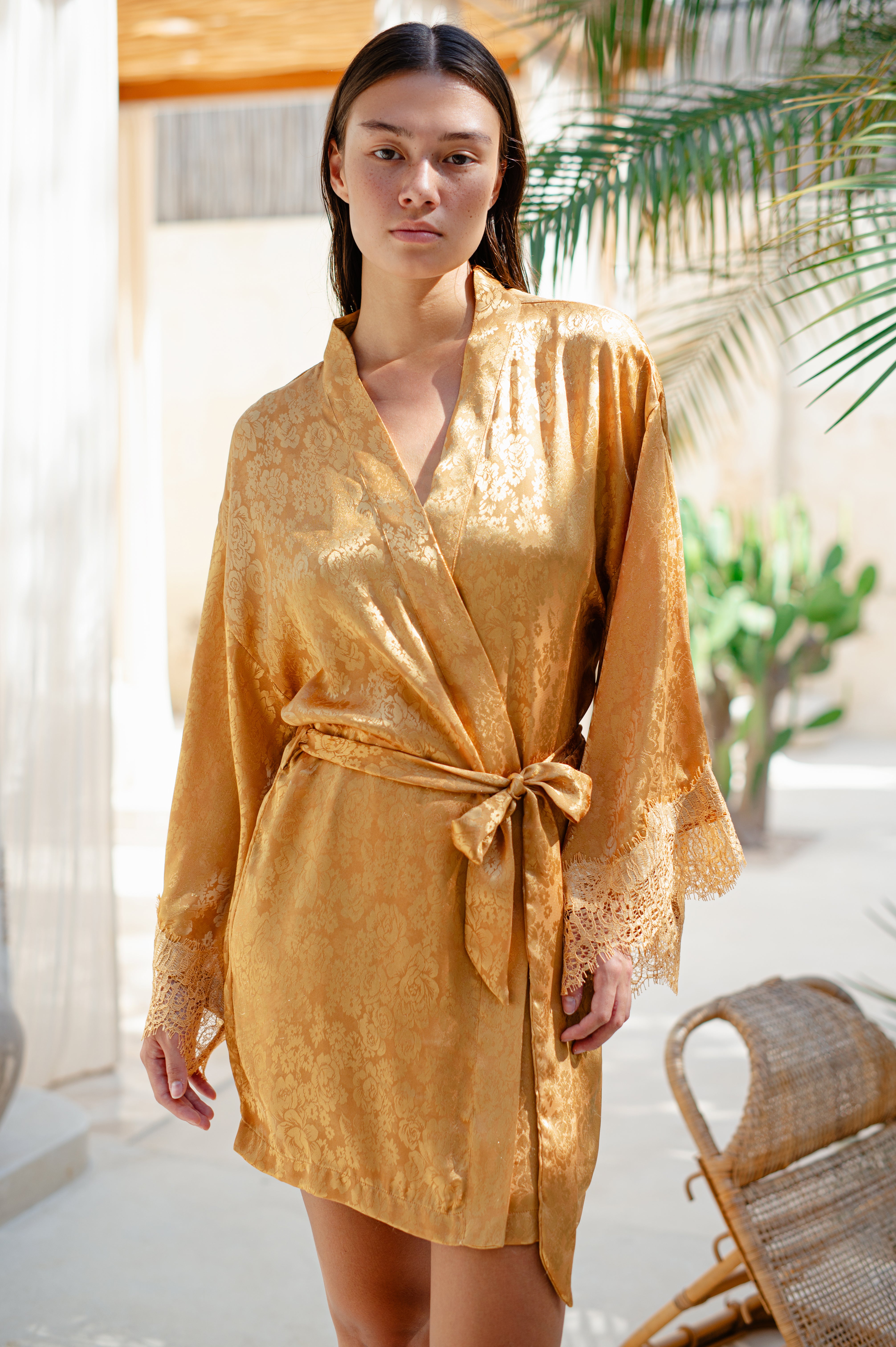 Kimono Robe - Allura Gold