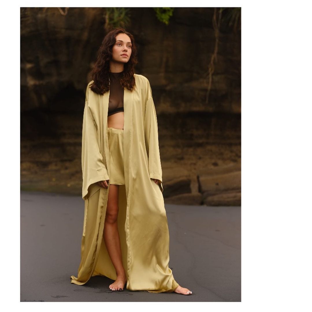 Kimono Phangan Silk - Gold